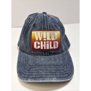 Wild Child Denim Hat Unisex One size Adjustable